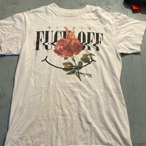 Fashion nova “kindly f*** off” graphic tee